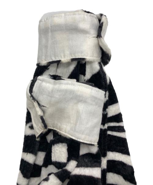 COMME des GARCONS HOMME（コムデギャルソン オム）COMME des GARCONS HOMME (コムデギャルソン オム) ゼブラファーシャツ ホワイト×ブラック サイズ:Lの古着・服飾アイテム