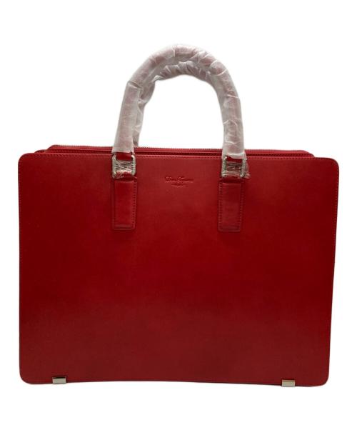 Domteporna（ドンテポーナ）DomTeporna (ドンテポーナ) ビジネスバッグ レッド サイズ:-の古着・服飾アイテム