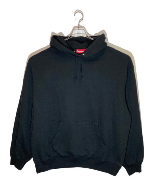 SUPREME（シュプリーム）Supreme (シュプリーム) satin applique hooded sweatshirt ブラック サイズ:XLの古着・服飾アイテム