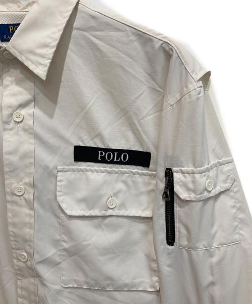 POLO RALPH LAUREN（ポロ・ラルフローレン）POLO RALPH LAUREN (ポロ・ラルフローレン) 長袖シャツ ベージュ サイズ:Ⅿの古着・服飾アイテム