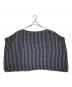 PLEATS PLEASE (プリーツプリーズ) デザインポンチョ ブラック サイズ:-：20000円