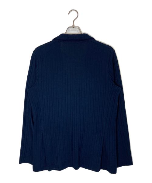 LARDINI（ラルディーニ）LARDINI (ラルディーニ) ニットジャケット ネイビー サイズ:Sの古着・服飾アイテム