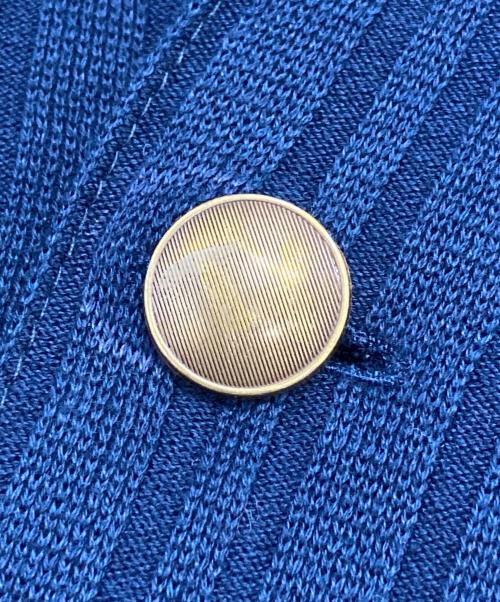LARDINI（ラルディーニ）LARDINI (ラルディーニ) ニットジャケット ネイビー サイズ:Sの古着・服飾アイテム