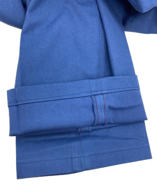 PT TORINO（ピーティートリノ）PT TORINO (ピーティートリノ) マイクロプリントサテンノープリーツパンツ ブルー サイズ:31の古着・服飾アイテム