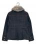 BURBERRY LONDON (バーバリーロンドン) ノバチェックライナー付きデニムジャケット ブラック サイズ:SIZE 150A：5000円