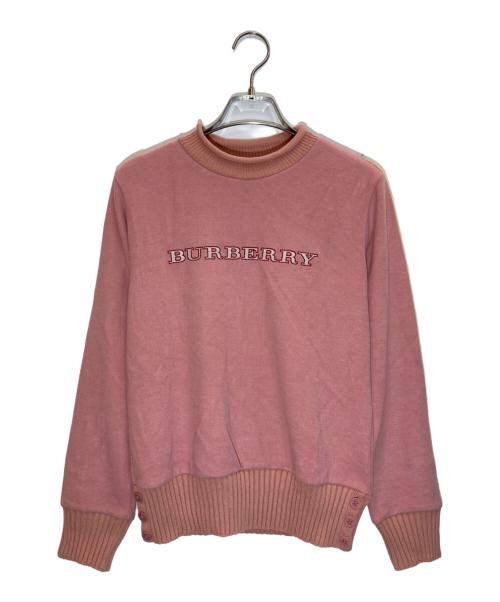 BURBERRY LONDON（バーバリーロンドン）BURBERRY LONDON (バーバリーロンドン) ロゴスウェット ピンク サイズ:SIZE 160Aの古着・服飾アイテム