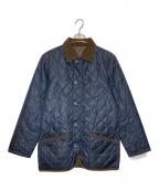 MACKINTOSH LONDONマッキントッシュ ロンドン）の古着「リバーシブルキルティングジャケット」｜ブラウン×ネイビー