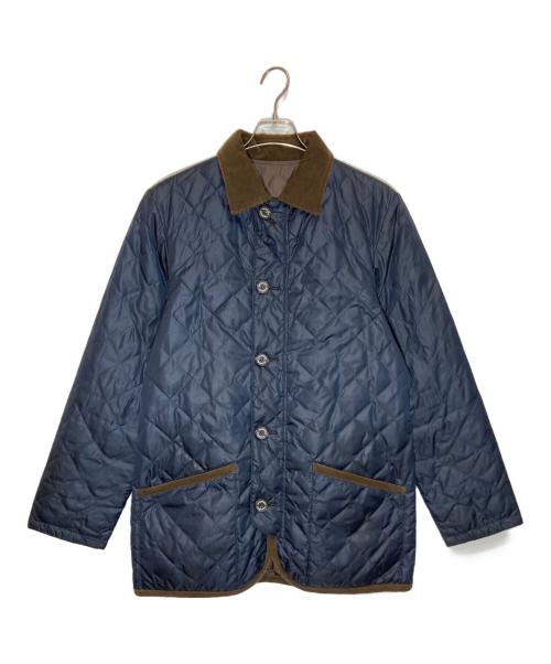 MACKINTOSH LONDON（マッキントッシュ ロンドン）MACKINTOSH LONDON (マッキントッシュ ロンドン) リバーシブルキルティングジャケット ブラウン×ネイビー サイズ:42の古着・服飾アイテム