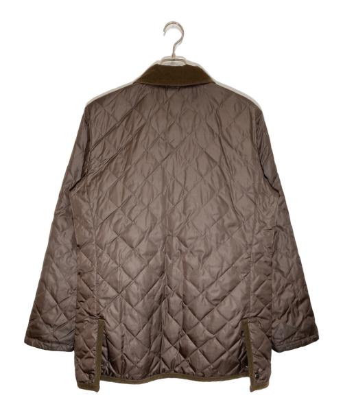 MACKINTOSH LONDON（マッキントッシュ ロンドン）MACKINTOSH LONDON (マッキントッシュ ロンドン) リバーシブルキルティングジャケット ブラウン×ネイビー サイズ:42の古着・服飾アイテム