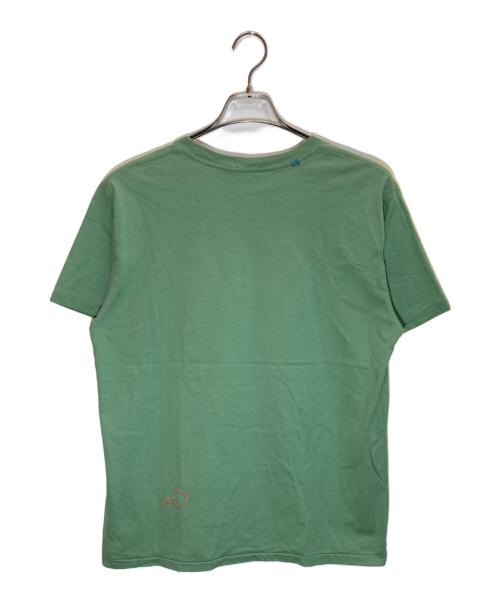POLO RALPH LAUREN（ポロ・ラルフローレン）POLO RALPH LAUREN (ポロ・ラルフローレン) PRL 67 ロゴジャージークルーネックTシャツ グリーン サイズ:Lの古着・服飾アイテム
