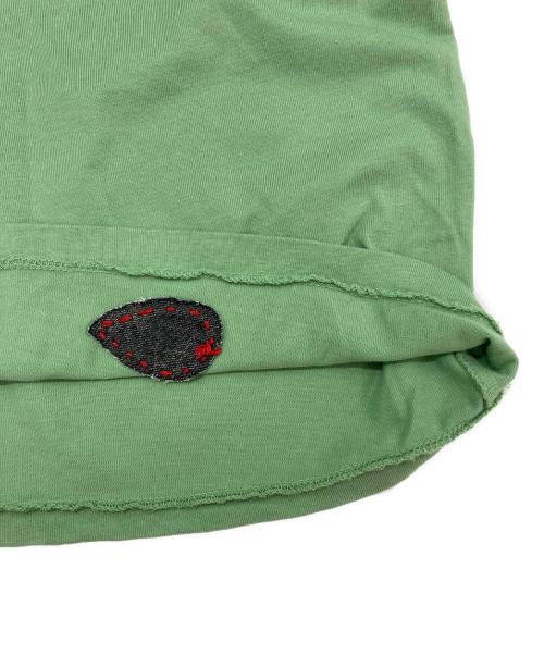 POLO RALPH LAUREN（ポロ・ラルフローレン）POLO RALPH LAUREN (ポロ・ラルフローレン) PRL 67 ロゴジャージークルーネックTシャツ グリーン サイズ:Lの古着・服飾アイテム