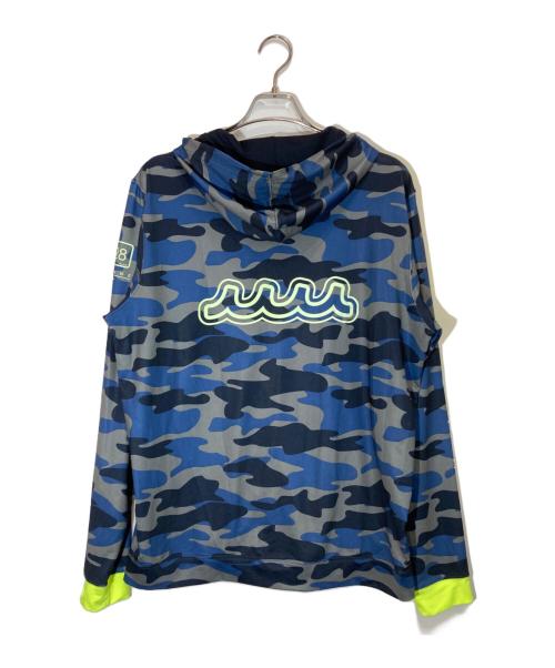 muta MARINE（ムータマリン）muta MARINE (ムータマリン) カモフラ ラッシュガード ネイビー×グレー サイズ:XLの古着・服飾アイテム