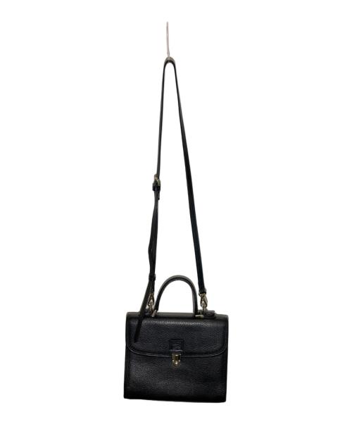 Burberry's（バーバリーズ）Burberry's (バーバリー) レザーハンドバッグ ブラック サイズ:-の古着・服飾アイテム
