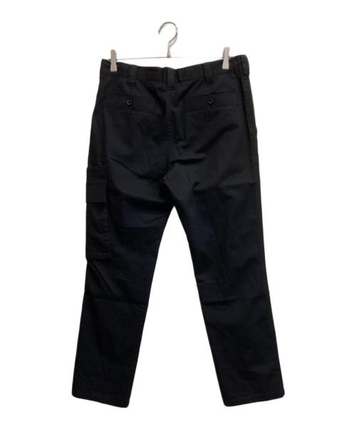 Yohji Yamamoto pour homme（ヨウジヤマモト プールオム）Yohji Yamamoto pour homme (ヨウジヤマモト プールオム) リネン混ミリタリーカーゴパンツ ブラック サイズ:2の古着・服飾アイテム