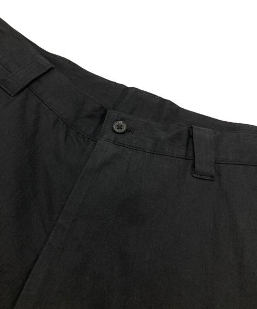 Yohji Yamamoto pour homme（ヨウジヤマモト プールオム）Yohji Yamamoto pour homme (ヨウジヤマモト プールオム) リネン混ミリタリーカーゴパンツ ブラック サイズ:2の古着・服飾アイテム