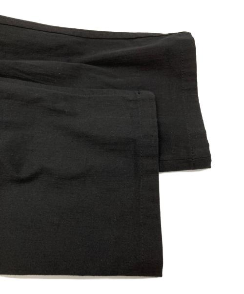 Yohji Yamamoto pour homme（ヨウジヤマモト プールオム）Yohji Yamamoto pour homme (ヨウジヤマモト プールオム) リネン混ミリタリーカーゴパンツ ブラック サイズ:2の古着・服飾アイテム