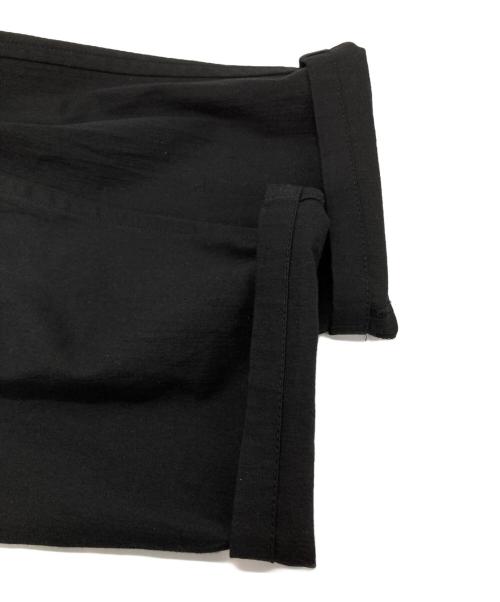 Yohji Yamamoto pour homme（ヨウジヤマモト プールオム）Yohji Yamamoto pour homme (ヨウジヤマモト プールオム) リネン混ミリタリーカーゴパンツ ブラック サイズ:2の古着・服飾アイテム