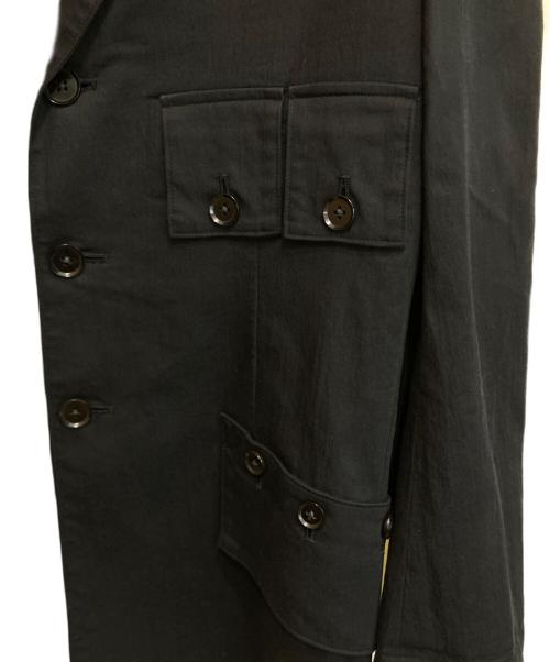 Yohji Yamamoto pour homme（ヨウジヤマモト プールオム）Yohji Yamamoto pour homme (ヨウジヤマモト プールオム) 6ポケット テーラードジャケット ブラック サイズ:3の古着・服飾アイテム