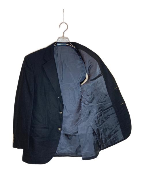 POLO RALPH LAUREN（ポロ・ラルフローレン）POLO RALPH LAUREN (ポロ・ラルフローレン) 銀ボタンテーラードジャケット ブラック サイズ:SIZE C90-W78-T165の古着・服飾アイテム