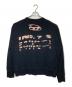 DIESEL (ディーゼル) ウォータープリント スウェット ブラック サイズ:XL：8000円