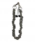 RAF SIMONSラフシモンズ）の古着「cherry wallet chain」｜シルバー