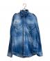 DSQUARED2（ディースクエアード）の古着「DENIM 6.5oz MILITALY SHIRT」｜インディゴ