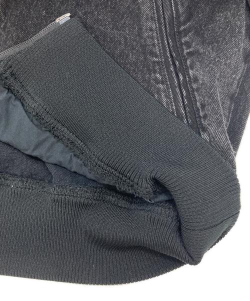 adidas（アディダス）adidas (アディダス) アディカラー デニム ファイヤーバード トラックトップ ブラック サイズ:-の古着・服飾アイテム