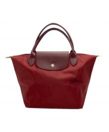 LONGCHAMP（ロンシャン）の古着「ル プリアージュハンドバッグ」｜ボルドー