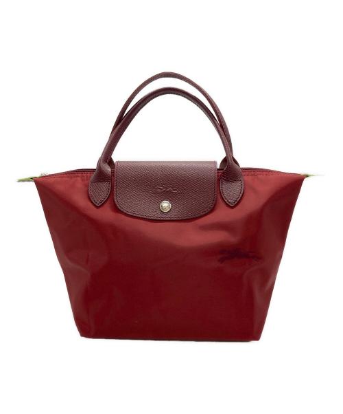 LONGCHAMP（ロンシャン）LONGCHAMP (ロンシャン) ル プリアージュハンドバッグ ボルドーの古着・服飾アイテム