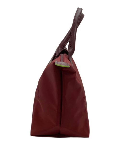 LONGCHAMP（ロンシャン）LONGCHAMP (ロンシャン) ル プリアージュハンドバッグ ボルドーの古着・服飾アイテム