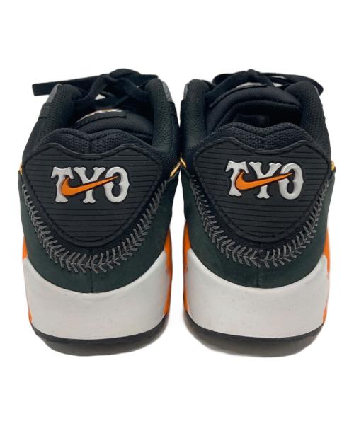 NIKE（ナイキ）NIKE (ナイキ) AIR MAX 90 TOKYO GIANTS NIKE TOKYO GIANTS ブラック×オレンジ サイズ:SIZE 25.5cmの古着・服飾アイテム