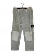 STONE ISLANDストーンアイランド）の古着「400パネルコーデュロイパンツ」｜グレー