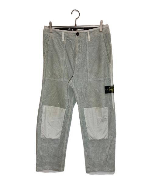 STONE ISLAND（ストーンアイランド）STONE ISLAND (ストーンアイランド) 400パネルコーデュロイパンツ グレー サイズ:SIZE W29の古着・服飾アイテム
