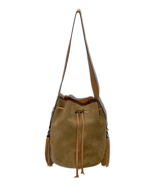 ISABEL MARANT（イザベルマラン）ISABEL MARANT (イザベルマラン) スウェードワンショルダーバッグ ベージュ サイズ:-の古着・服飾アイテム