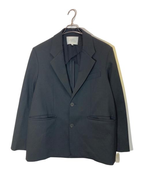 STUDIO NICHOLSON（スタジオ ニコルソン）STUDIO NICHOLSON (スタジオ ニコルソン) MIZUMI テーラードジャケット ブラック サイズ:Ⅿの古着・服飾アイテム