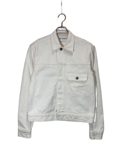 OUR LEGACY（アワーレガシー）OUR LEGACY (アワーレガシー) WHITE TORN TWILL ホワイト サイズ:46の古着・服飾アイテム