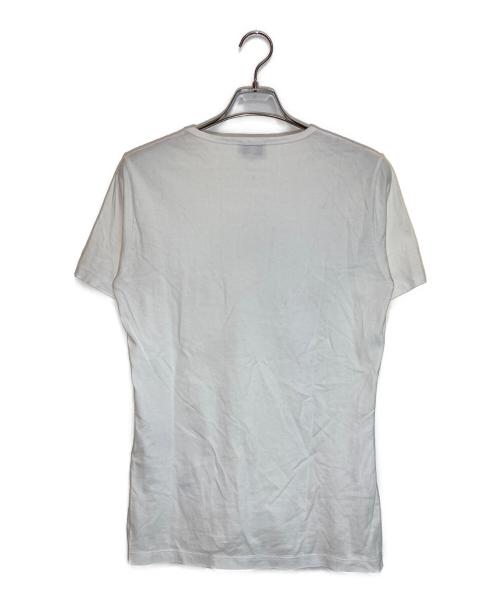 Vivienne Westwood man（ヴィヴィアン ウェストウッド マン）Vivienne Westwood man (ヴィヴィアン ウェストウッド マン) オーヴプリントTシャツ ホワイト サイズ:44の古着・服飾アイテム