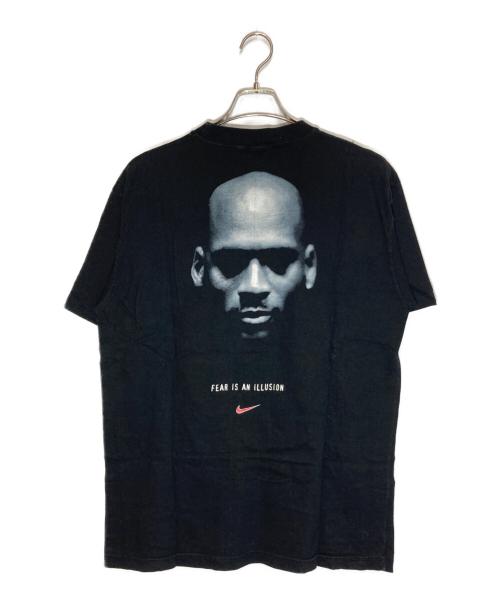 NIKE（ナイキ）NIKE (ナイキ) 90sプリントTシャツ ブラック サイズ:-の古着・服飾アイテム