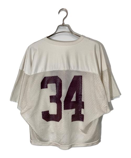 Champion（チャンピオン）Champion (チャンピオン) オールドゲームシャツ ベージュ サイズ:XLの古着・服飾アイテム