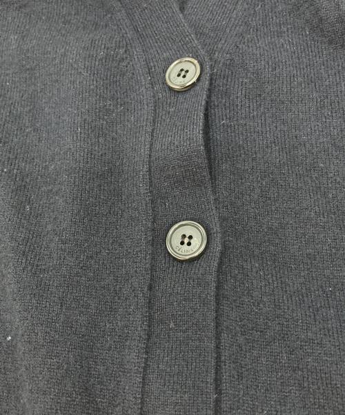 CELINE（セリーヌ）CELINE (セリーヌ) ロゴ刺繍カシミヤナイロンカーディガン ネイビー サイズ:SIZE XSの古着・服飾アイテム