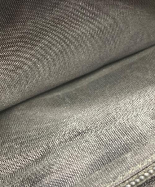 GUCCI（グッチ）GUCCI (グッチ) GGシマ レザーロングウォレット ブラック サイズ:-の古着・服飾アイテム