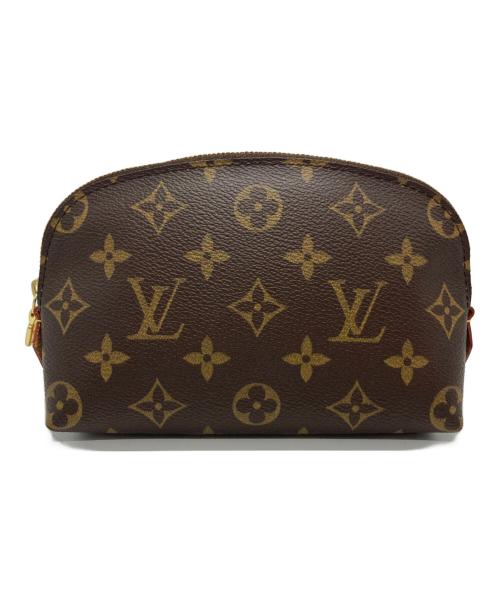 LOUIS VUITTON（ルイ ヴィトン）LOUIS VUITTON (ルイ ヴィトン) コスメポーチ ブラウン サイズ:-の古着・服飾アイテム