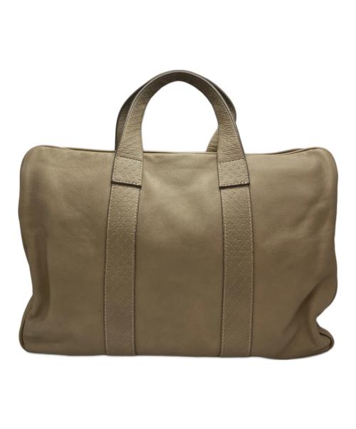 ARMANI COLLEZIONI（アルマーニ コレツィオーニ）ARMANI COLLEZIONI (アルマーニ コレツィオーニ) レザー2WAYバッグ ベージュ サイズ:-の古着・服飾アイテム