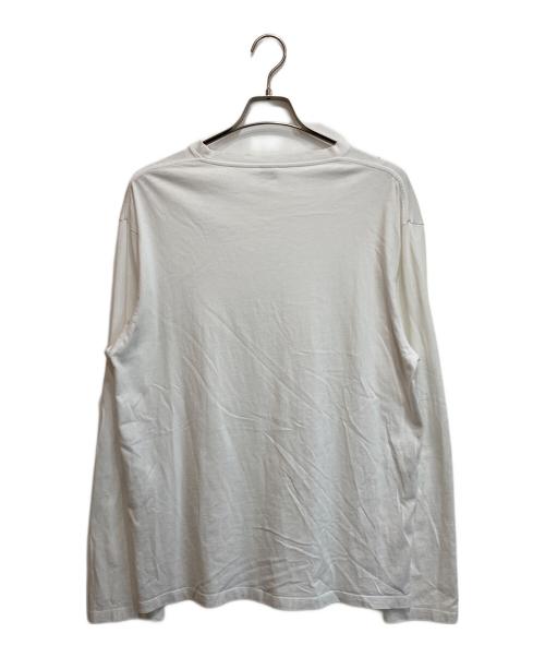 LOEWE（ロエベ）LOEWE (ロエベ) ANAGRAM LONG SLEEVE T SHIRT ホワイト サイズ:Lの古着・服飾アイテム