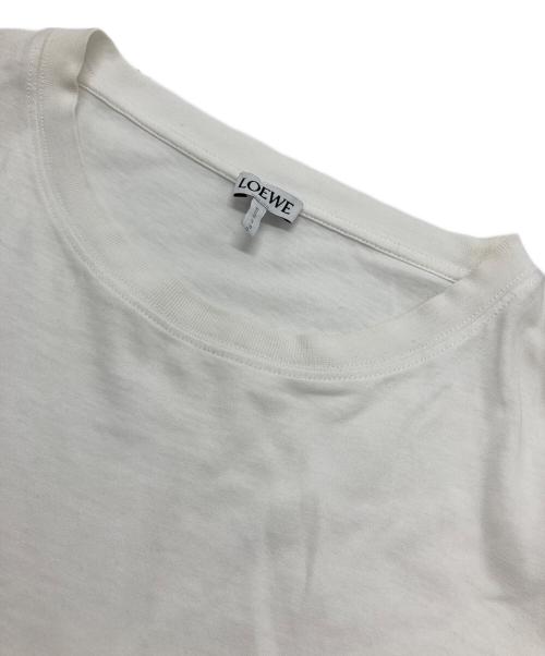LOEWE（ロエベ）LOEWE (ロエベ) ANAGRAM LONG SLEEVE T SHIRT ホワイト サイズ:Lの古着・服飾アイテム