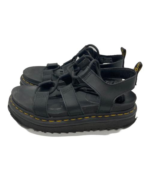 Dr.Martens（ドクターマーチン）Dr.Martens (ドクターマーチン) レースアップサンダル ブラック サイズ:UK4(約23cm)の古着・服飾アイテム