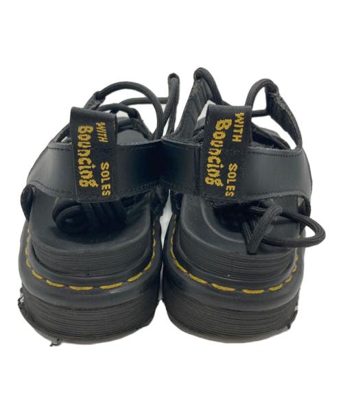 Dr.Martens（ドクターマーチン）Dr.Martens (ドクターマーチン) レースアップサンダル ブラック サイズ:UK4(約23cm)の古着・服飾アイテム