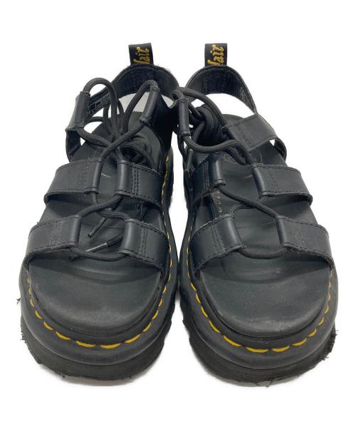 Dr.Martens（ドクターマーチン）Dr.Martens (ドクターマーチン) レースアップサンダル ブラック サイズ:UK4(約23cm)の古着・服飾アイテム
