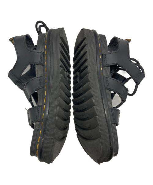 Dr.Martens（ドクターマーチン）Dr.Martens (ドクターマーチン) レースアップサンダル ブラック サイズ:UK4(約23cm)の古着・服飾アイテム