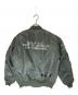 AVIREX (アヴィレックス) リバーシブルMA-1フライトジャケット グリーン×オレンジ サイズ:SIZE XL：12000円